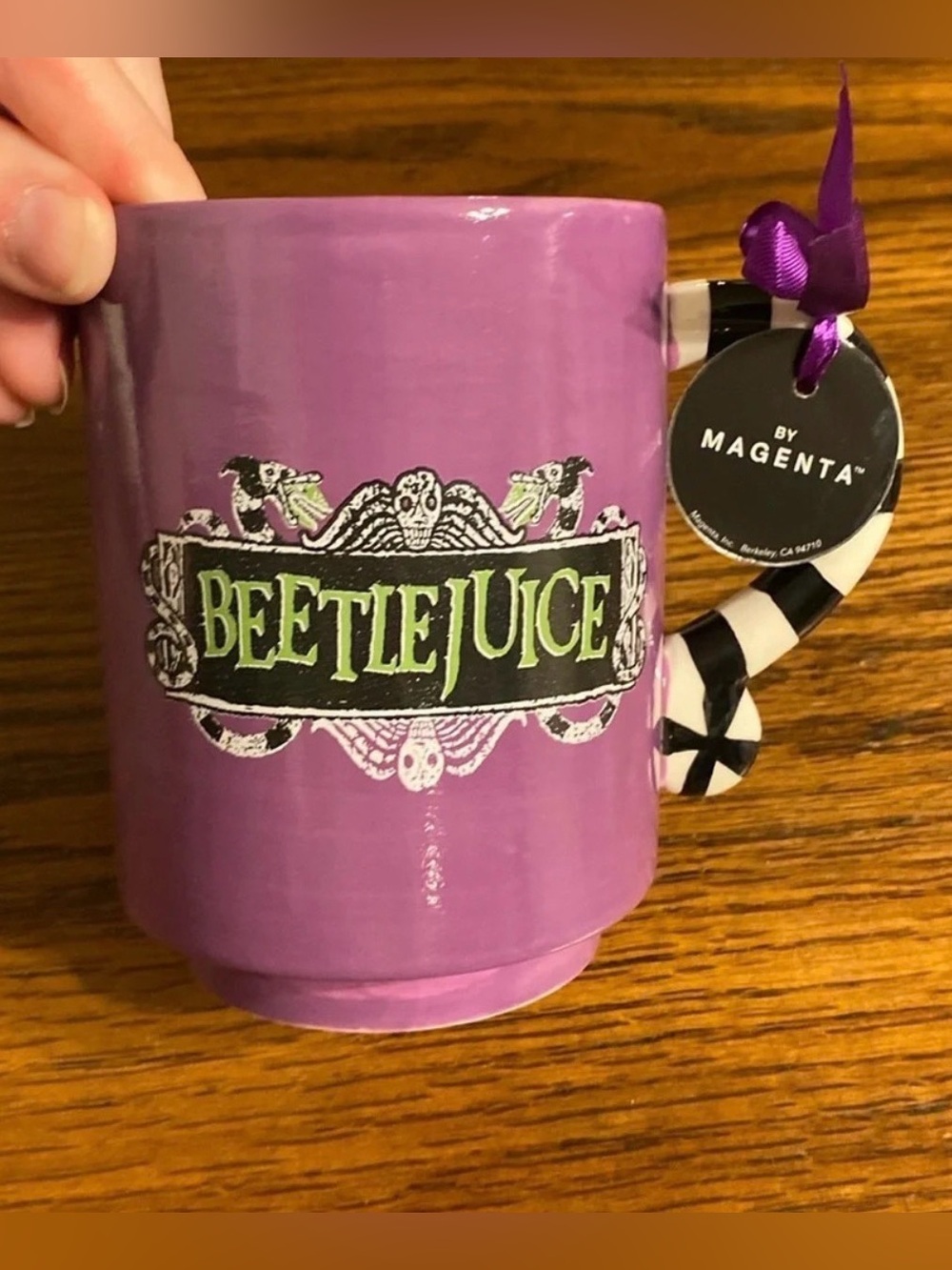 Beetlejuice mug
